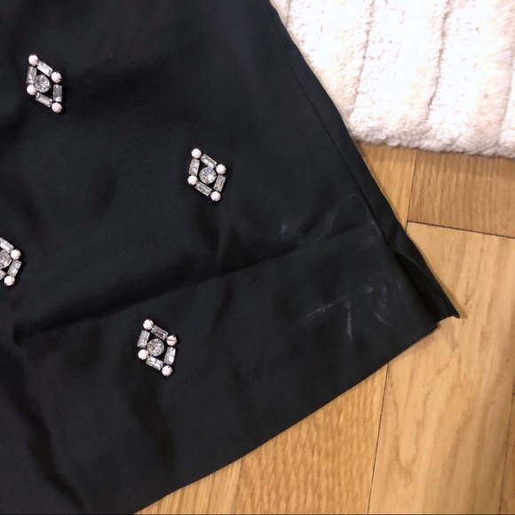 Tory Burch Vesper Jewel Embellished Woven Silk Top Blouse - Picture 4 of 6